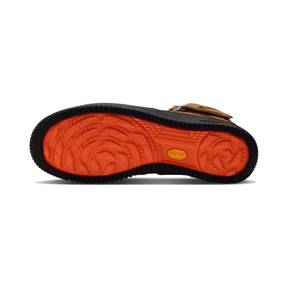 Nike Air Force 1 'Wheat / Total Orange / Black' Мужские