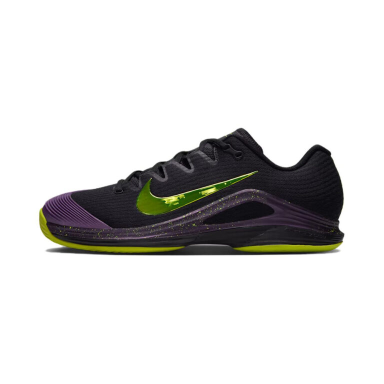 Nike Vapor 12 'Black / Purple Dynasty / Lime' Мужские