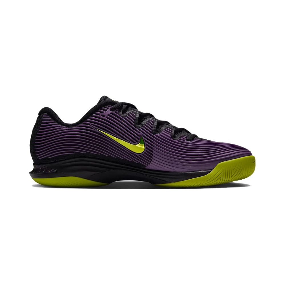 Nike Vapor 12 'Black / Purple Dynasty / Lime' Мужские