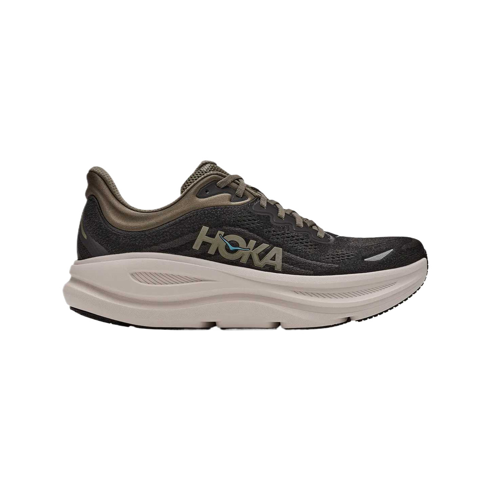 Hoka Bondi 9 'Black / Stone Grey' Мужские